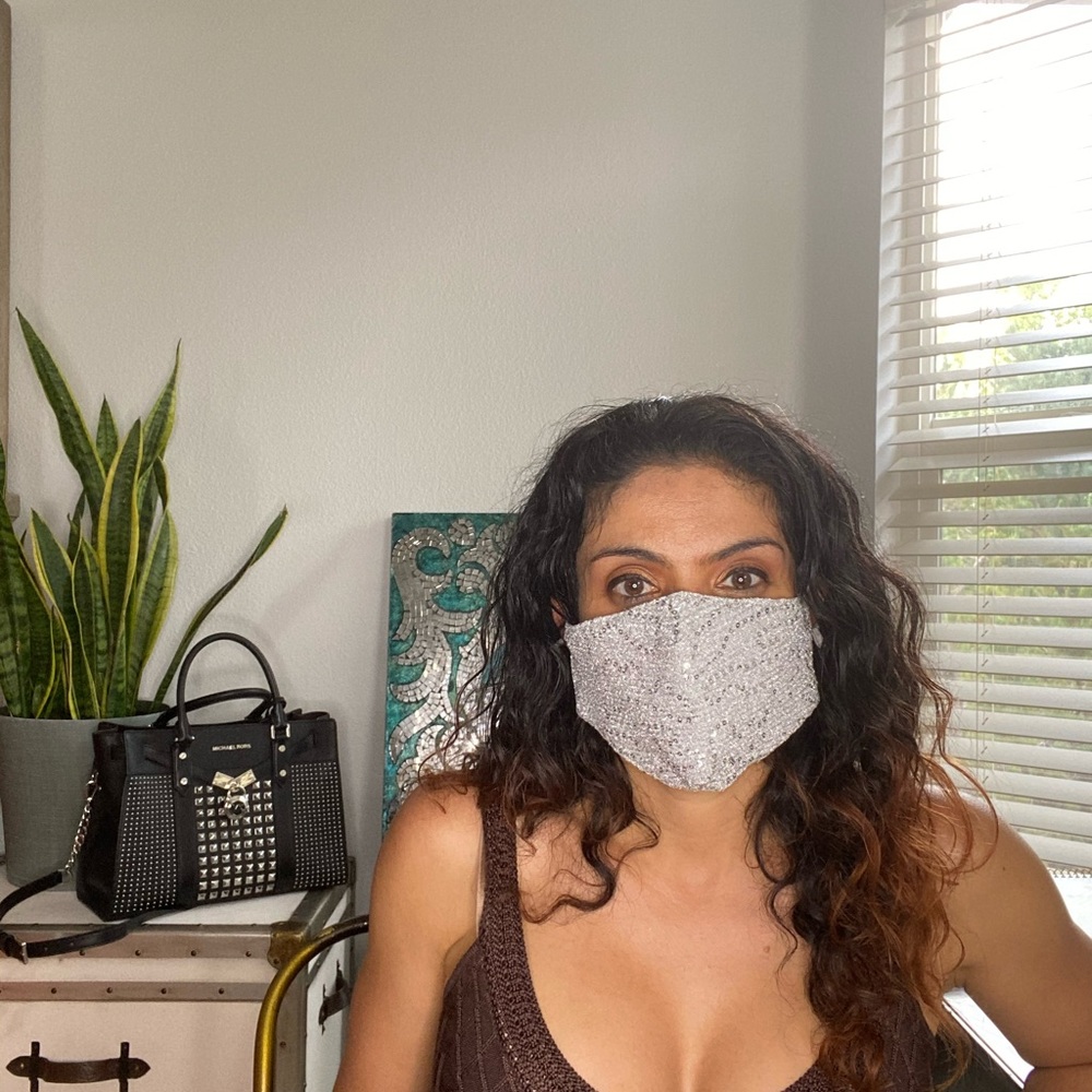 Sequin reusable mask - Picture 5 of 16